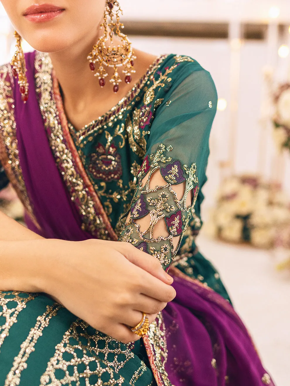ROHEENAZ | SAWARIYA LUXURY KALIDAAR CHIFFON '23 - 08