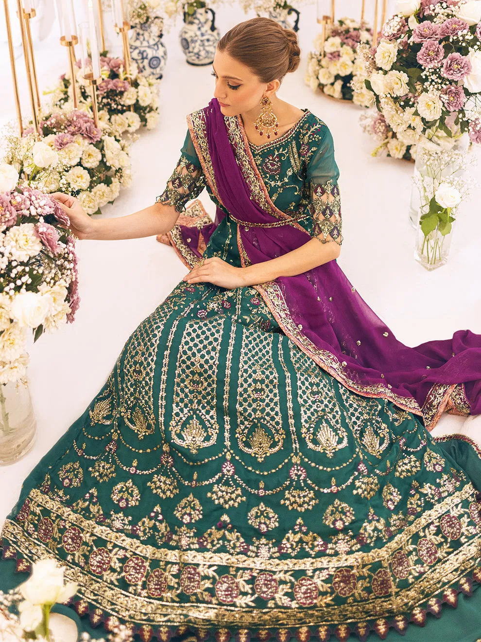 ROHEENAZ | SAWARIYA LUXURY KALIDAAR CHIFFON '23 - 08
