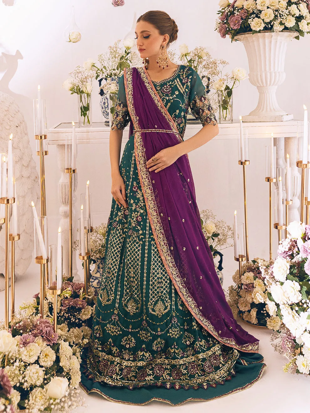ROHEENAZ | SAWARIYA LUXURY KALIDAAR CHIFFON '23 - 08