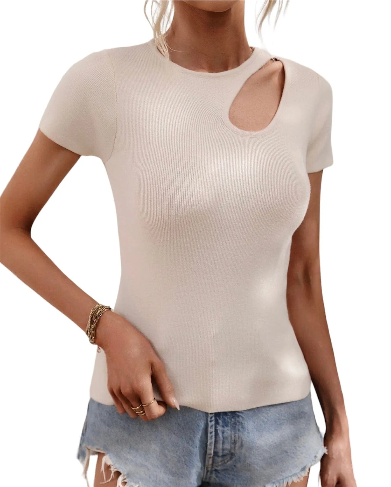 Roundabout Knit Tee