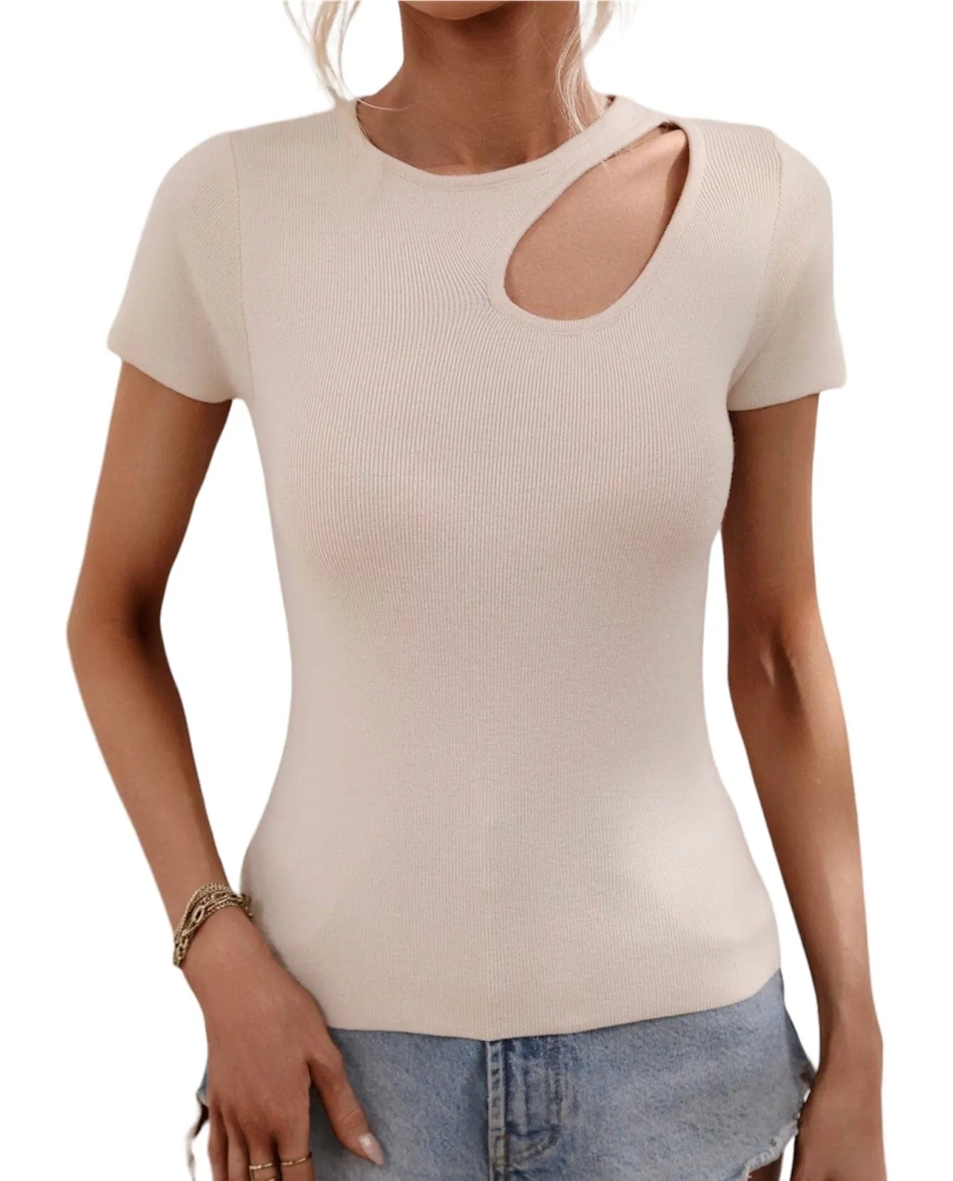 Roundabout Knit Tee