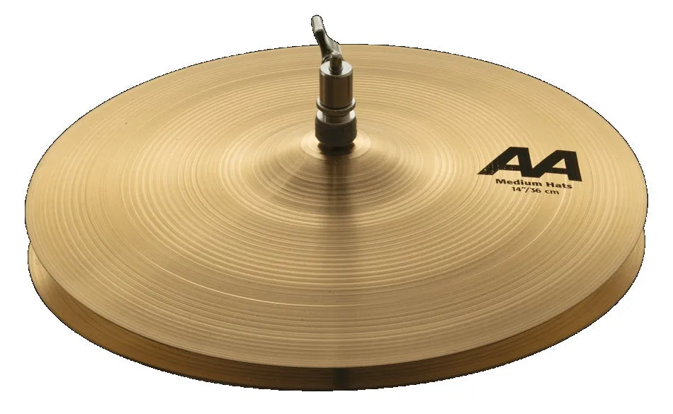 SABIAN 21402/2 14" AA Medium Bottom Hi Hat Cymbal Only Made In Canada