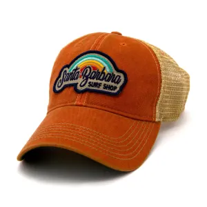Santa Barbara Surf Shop Rainbow Trucker Hat
