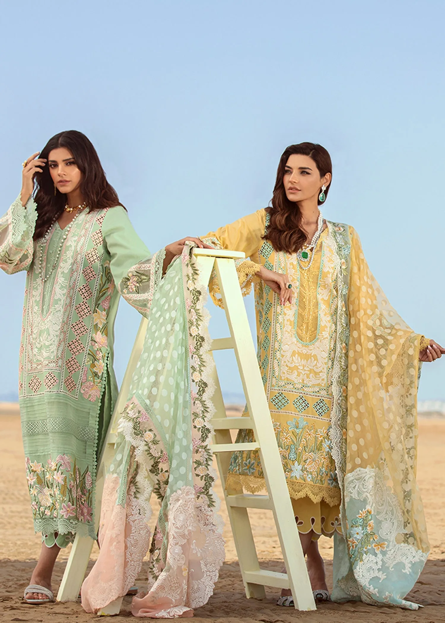Serendipity - 5A - Amber | Crimson Serendipity Luxury Lawn Collection 2022
