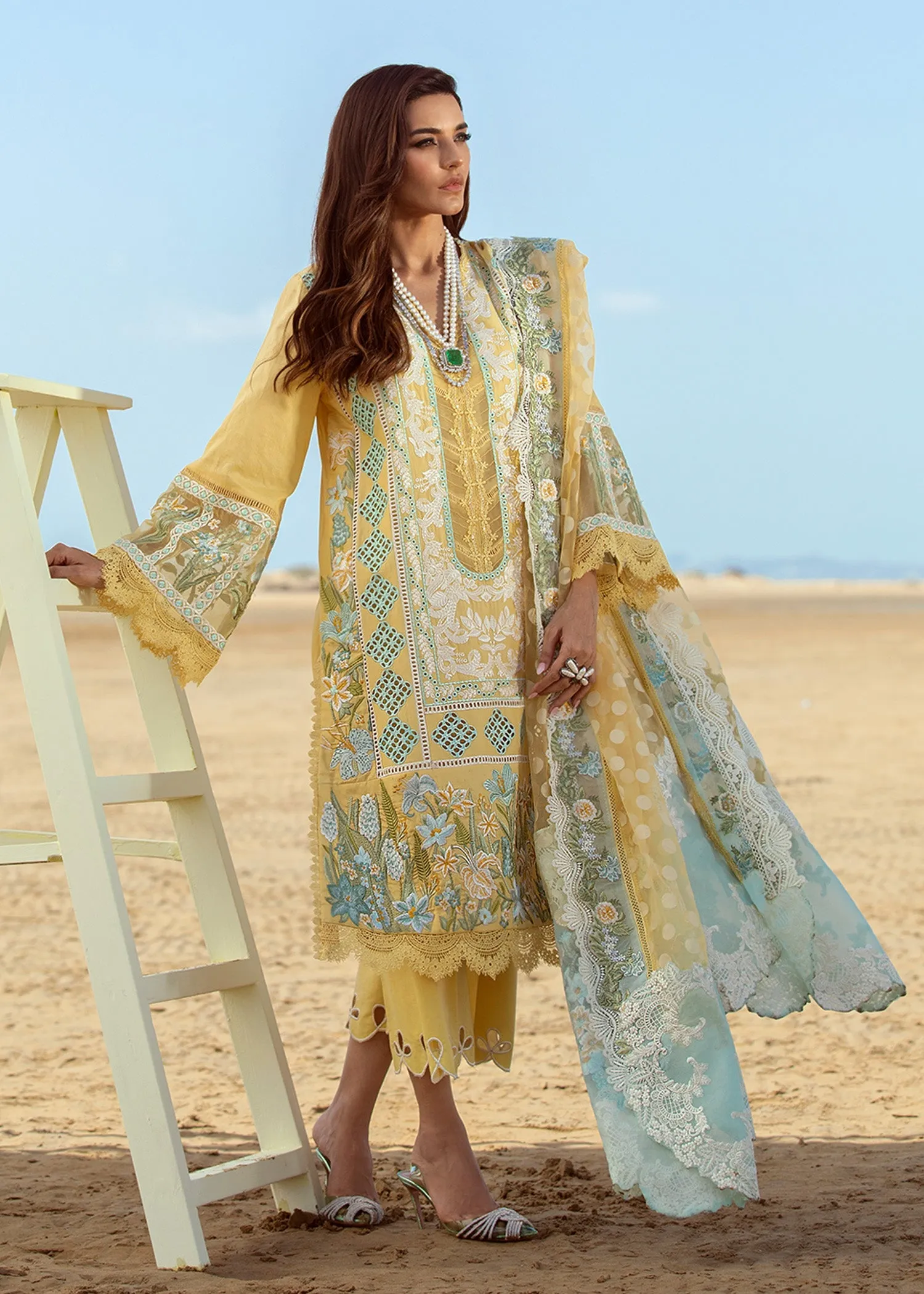 Serendipity - 5A - Amber | Crimson Serendipity Luxury Lawn Collection 2022
