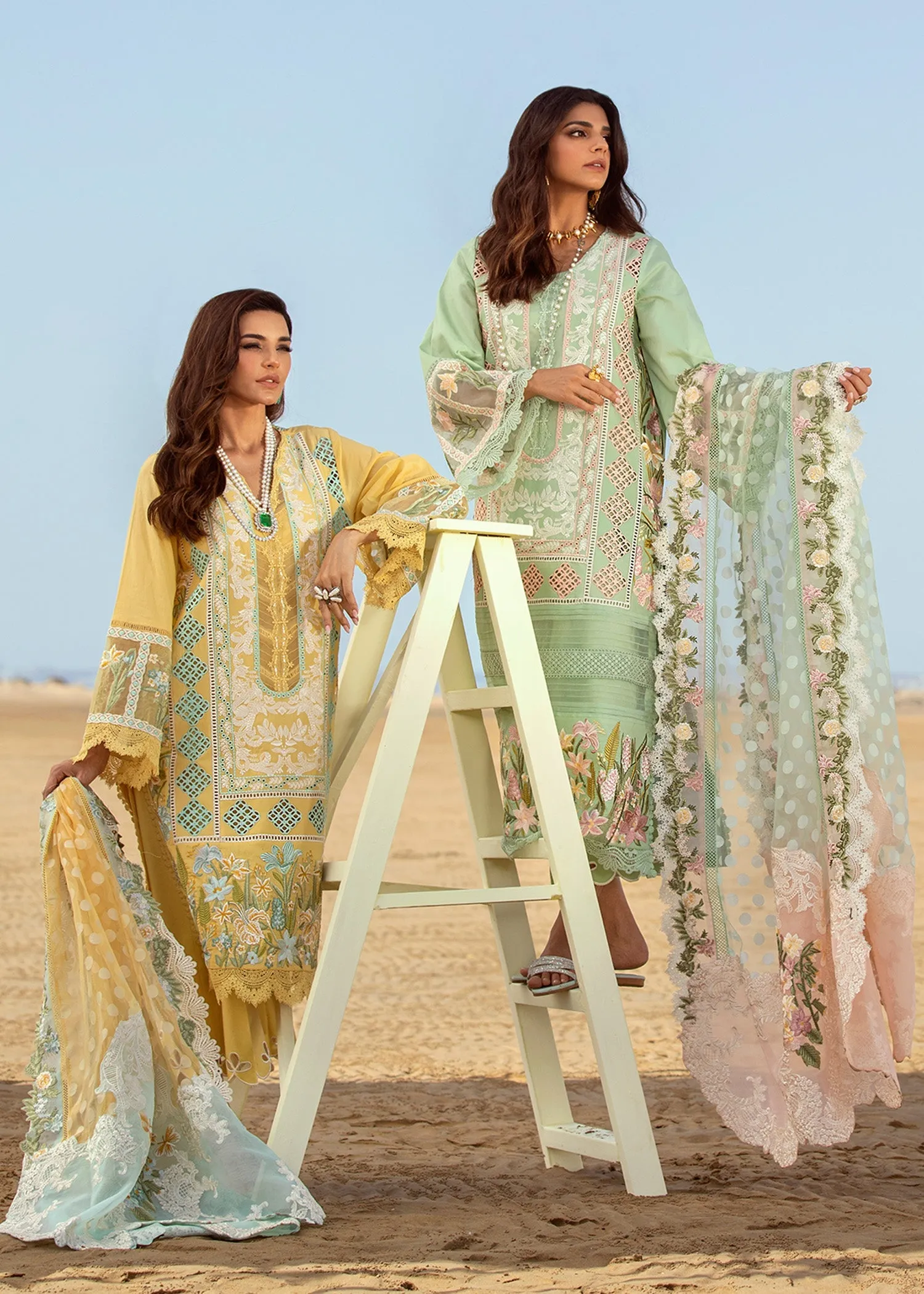 Serendipity - 5A - Amber | Crimson Serendipity Luxury Lawn Collection 2022