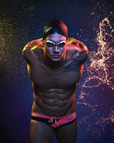 Speedo Silicone Swim Cap (Black)