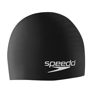 Speedo Silicone Swim Cap (Black)