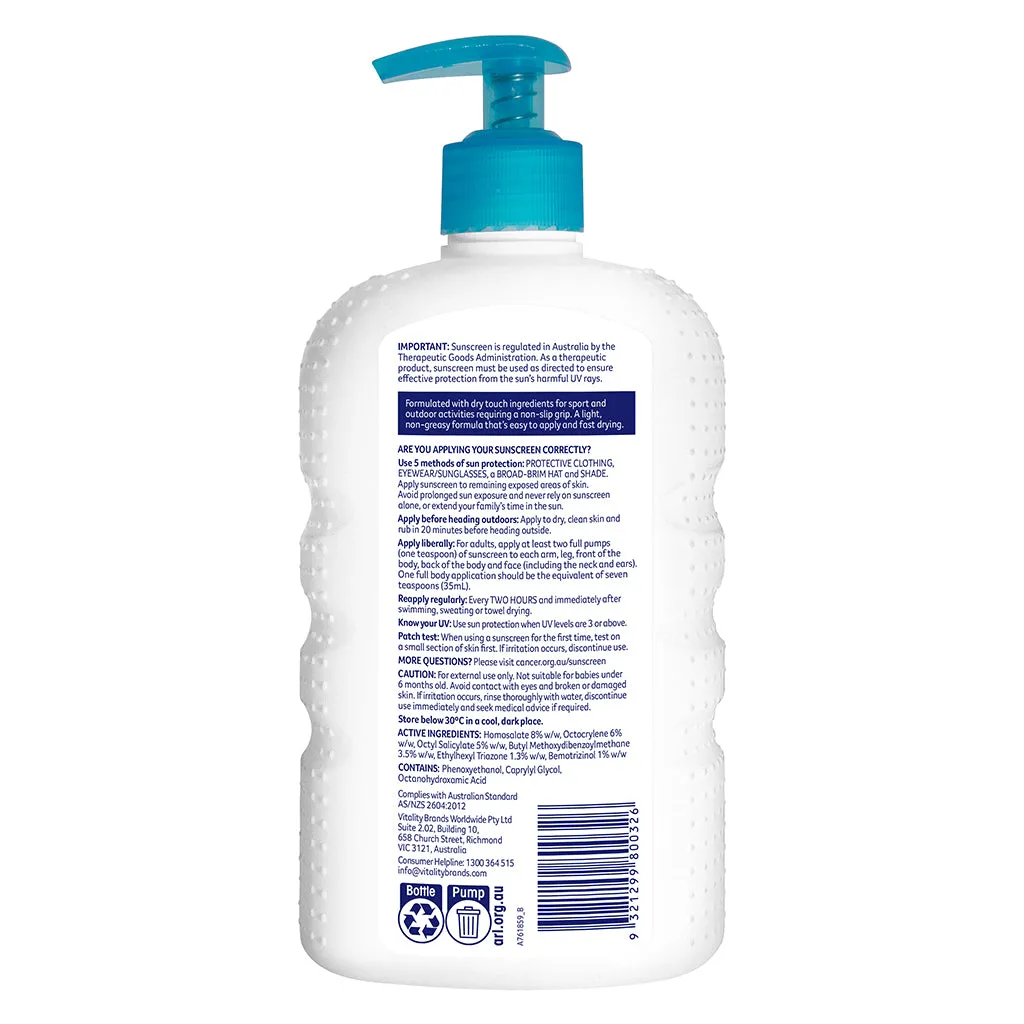 Sport Dry Touch Sunscreen SPF50  500ml