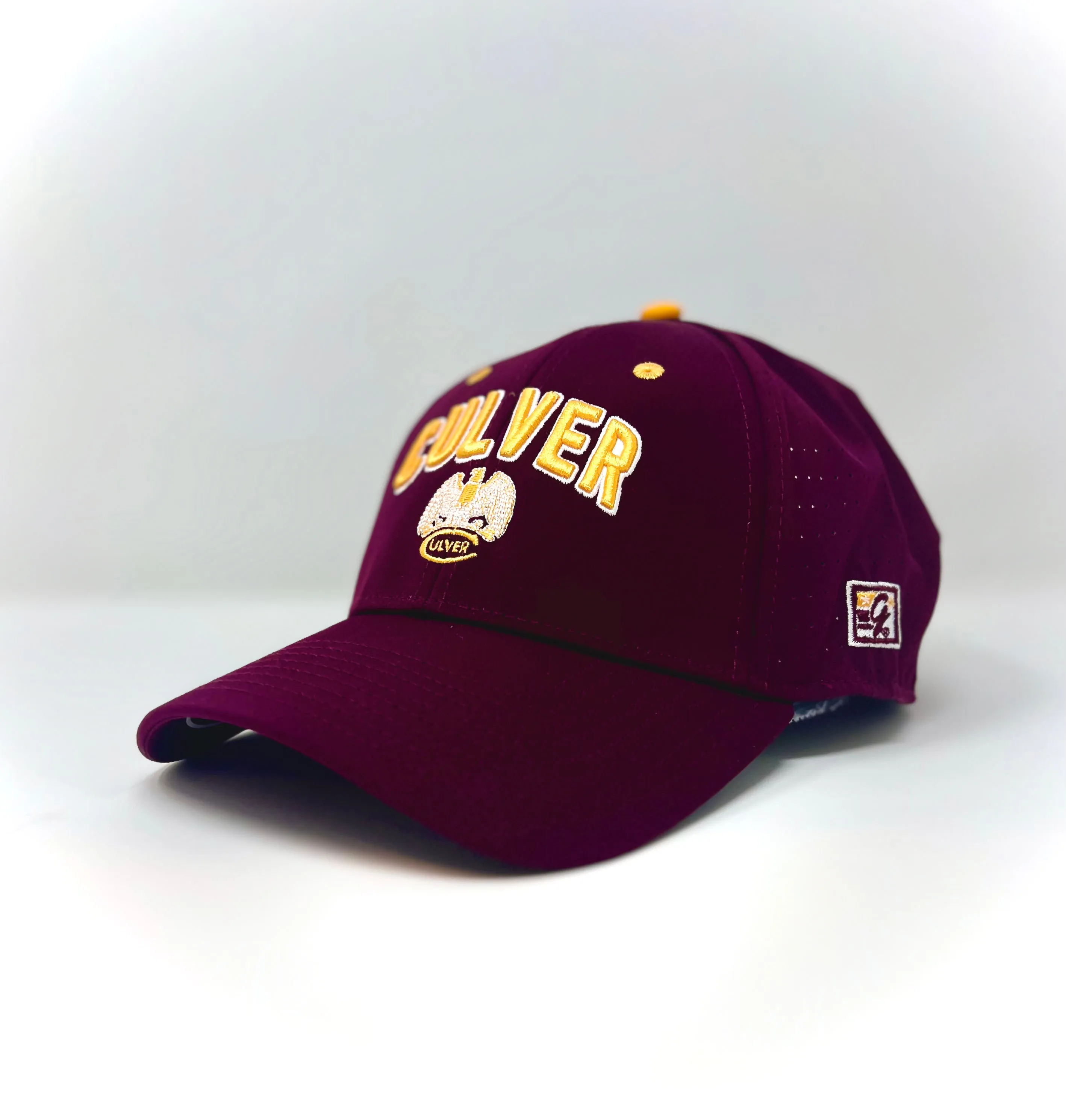Stretch Fit Perforated Gamechanger - Maroon & Gold