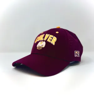 Stretch Fit Perforated Gamechanger - Maroon & Gold