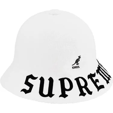 Supreme Kangol Bermuda Casual Hat White