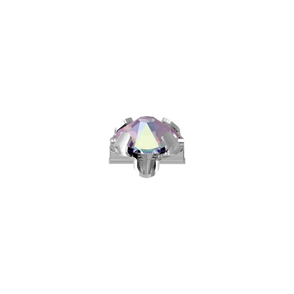 Swarovski 4mm Monte- Crystal AB (pk24)