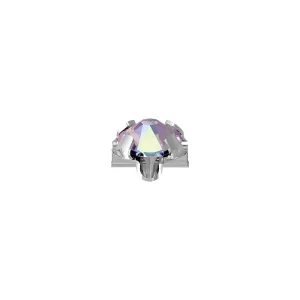 Swarovski 4mm Monte- Crystal AB (pk24)