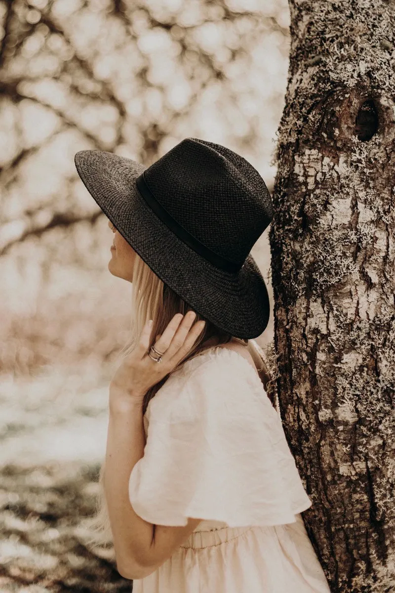 The Blake Paper Straw Fedora by West Von- Noir