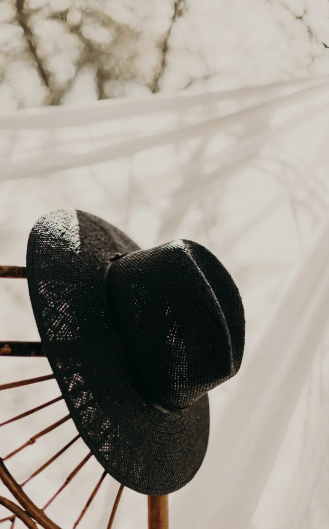 The Blake Paper Straw Fedora by West Von- Noir