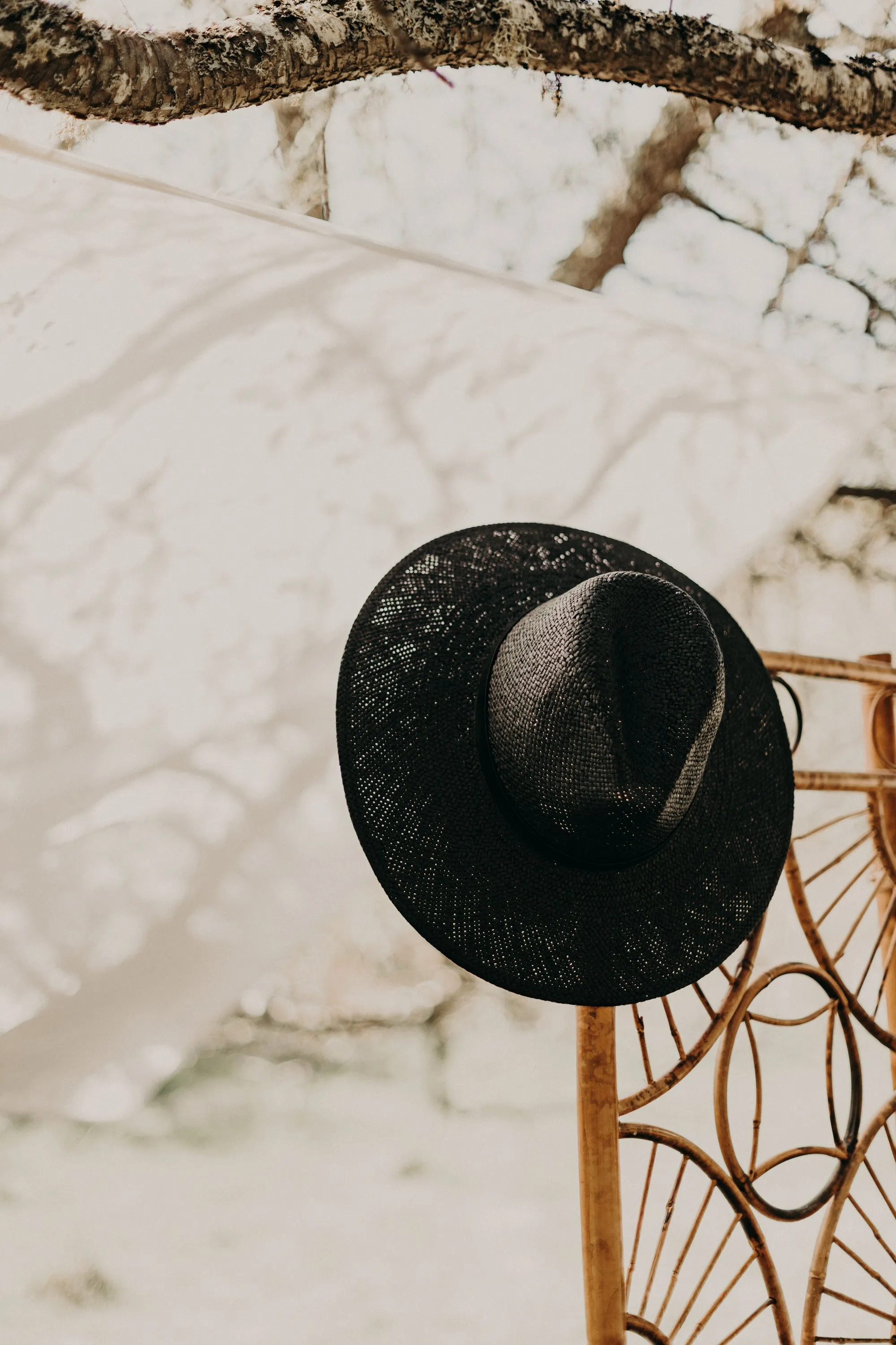 The Blake Paper Straw Fedora by West Von- Noir
