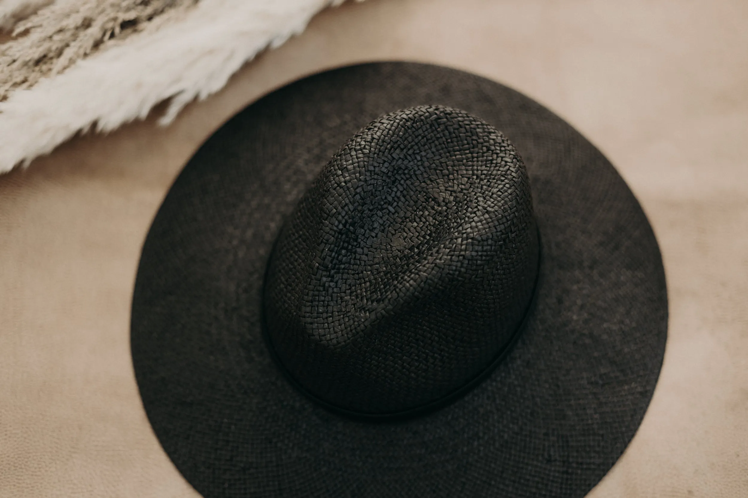 The Blake Paper Straw Fedora by West Von- Noir