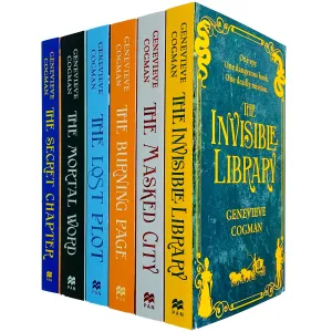 The Invisible Library Series 6 Books Collection Set by Genevieve Cogman