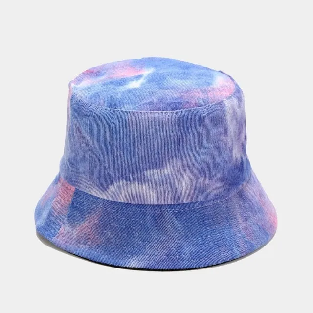 Tie-Dye Corduroy Bucket Hat