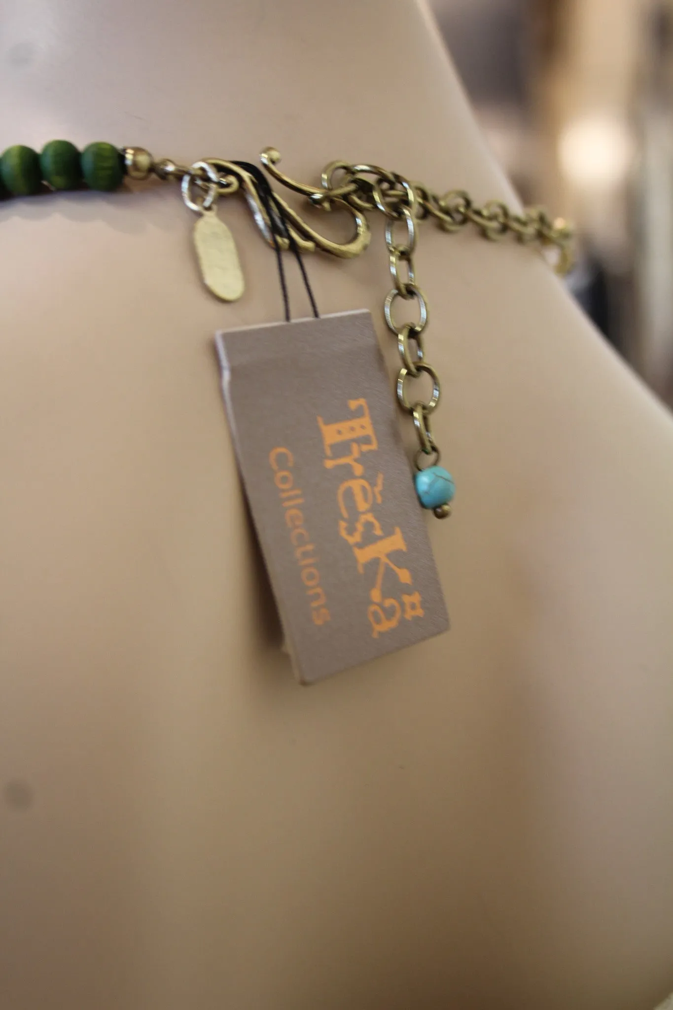 Treska | Four Row Beaded Necklace