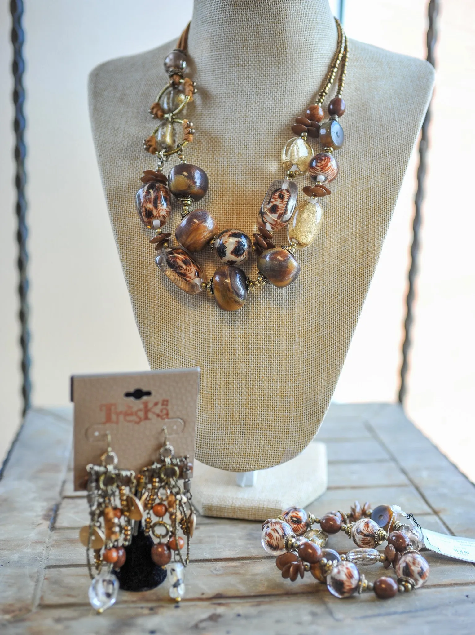 Treska | Short Beaded Necklace