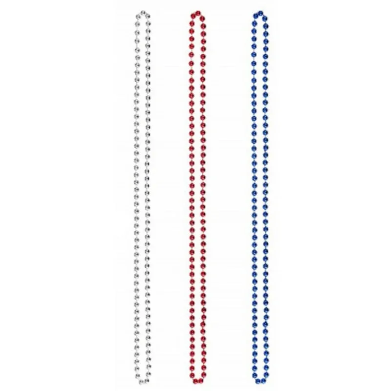 Uncle-Sam Hat Costume 4th Of July Party Supplies With Sequins Headband Necklaces For Women & Men