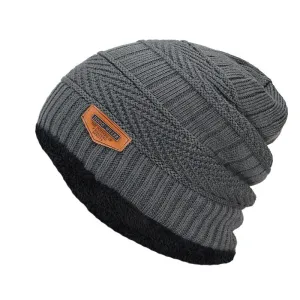 Unisex Men Women Warm Winter Knit Beanie Hat