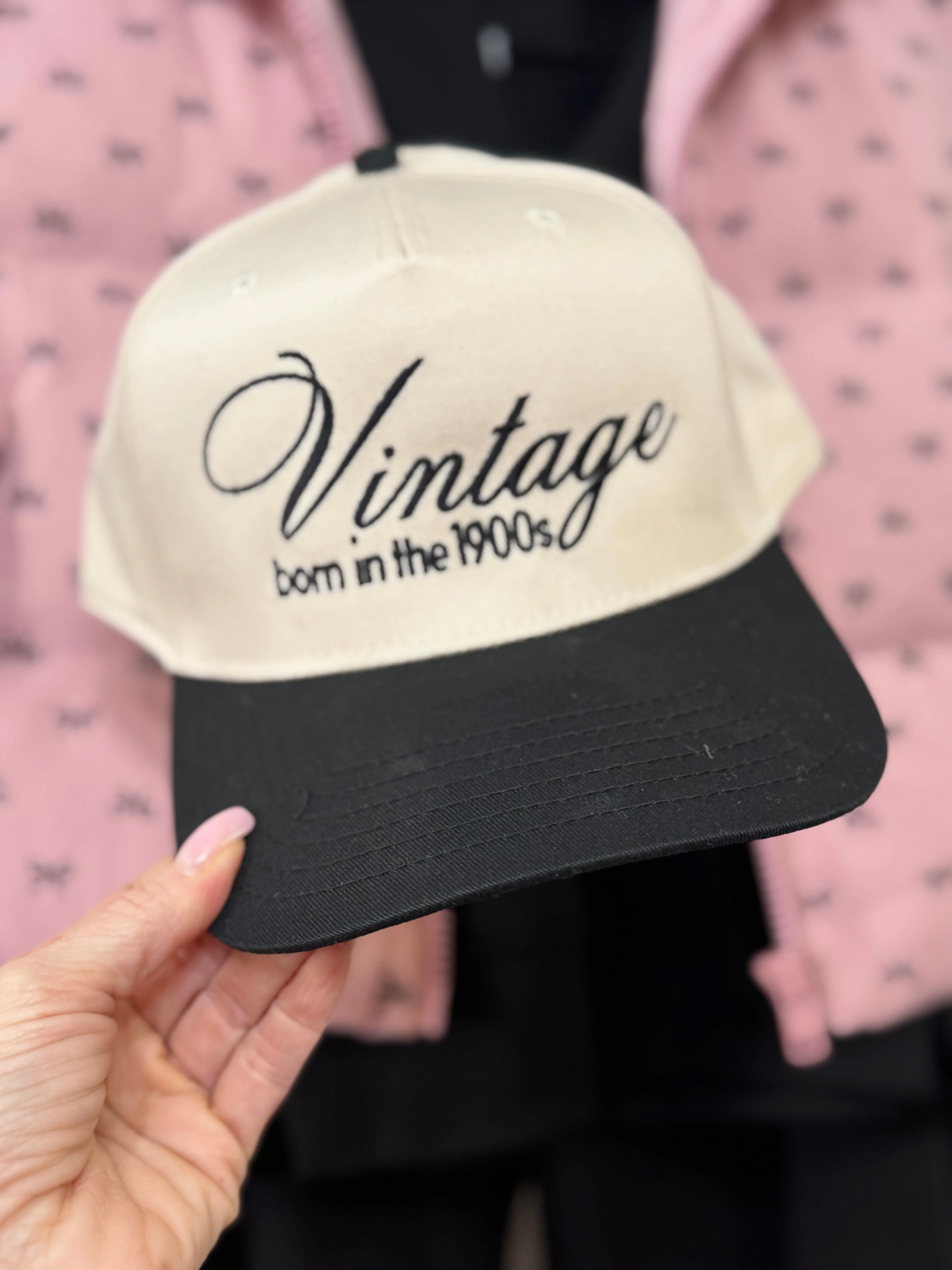 Vintage 1900s 5 Panel Hat
