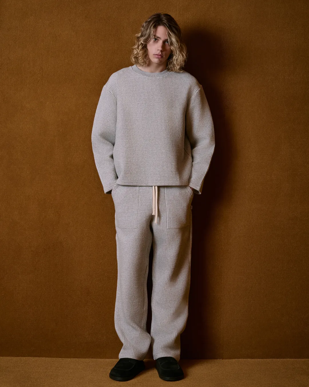 Waffle Knit Pants